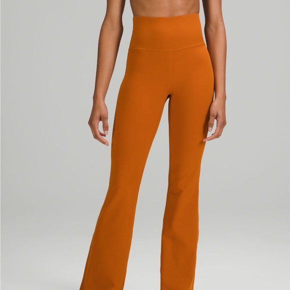 SOLD lululemon Groove Super-High-Rise Flared Pant Nulu - Picture 2 of 9